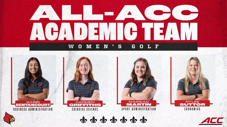 Women's Golf Places Four on All-ACC Academic Team