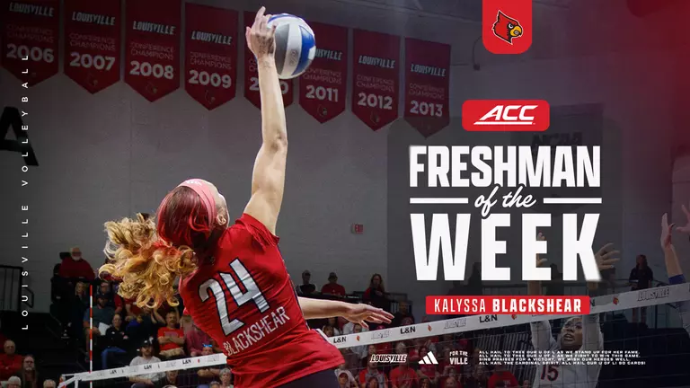 Kalyssa Blackshear Named ACC Freshman of the Week