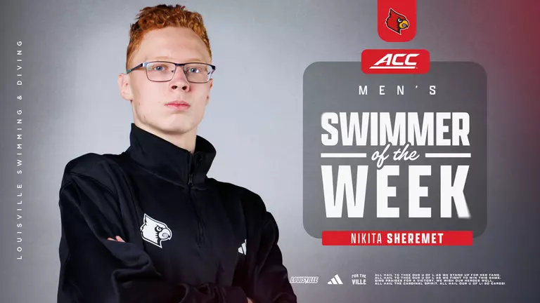Sheremet Named ACC Men's Swimmer of the Week