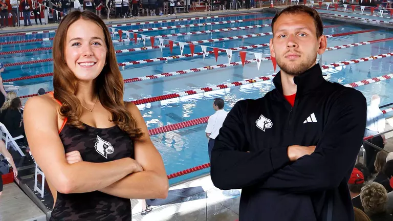 Dennis and Kosinski Named Women's and Men's ACC Swimmer of the Week