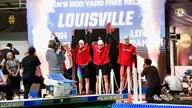 Cards Set Record in 200 Free Relay on Day 2 of NCAA Championships
