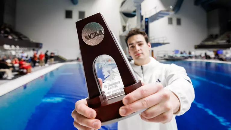 Petrashov Swims to National Runnerup in 100 Breast, Cards Move to 16th