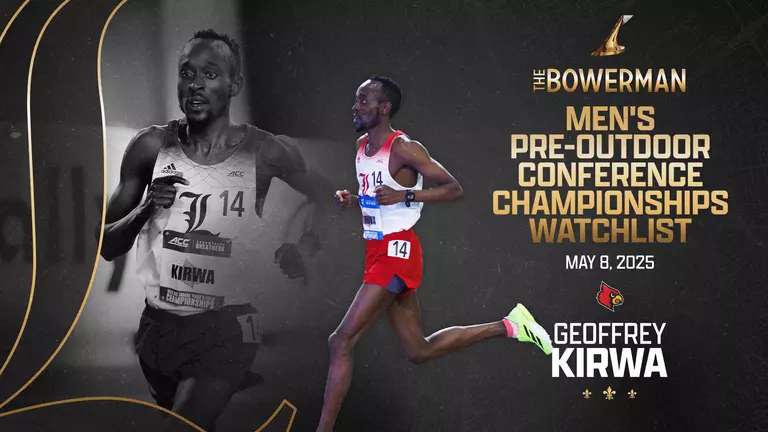 Geoffrey Kirwa Makes Bowerman Watch List Debut