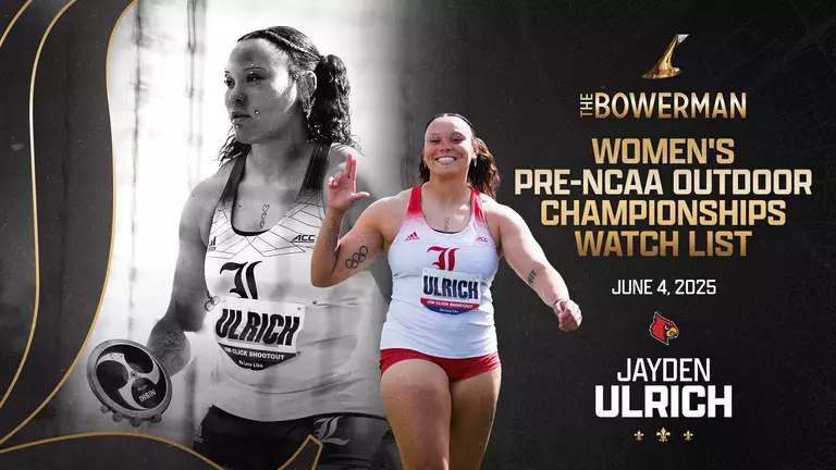 Jayden Ulrich Tabbed for Fourth Consecutive Bowerman Watch List