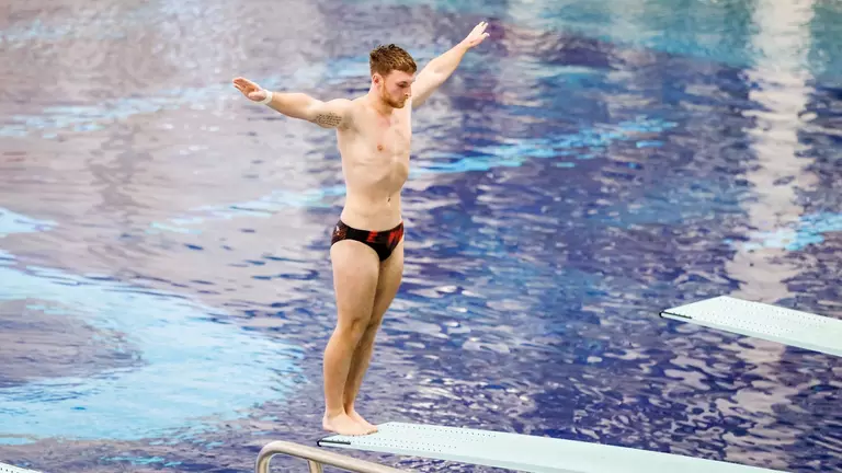 Cards Score On Day 1 of the ACC Swim and Dive Championships