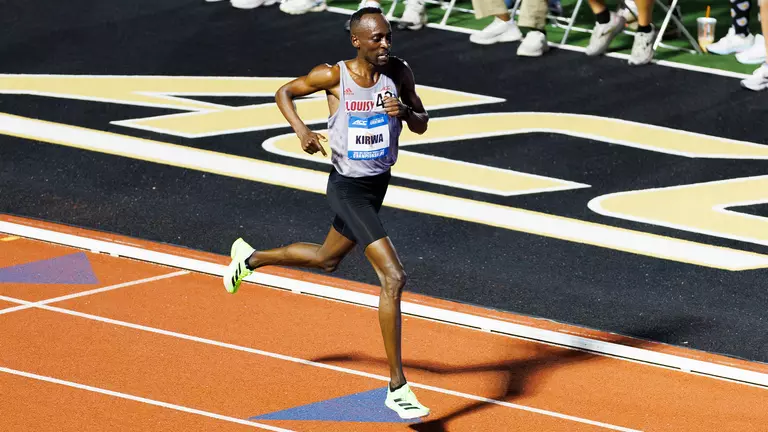 Kirwa, Farrell Set Program Records at Stanford Invitational