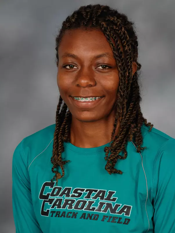 Imani Boatwright set a new CCU record in the 800 meters and qualified first for Saturday's final.