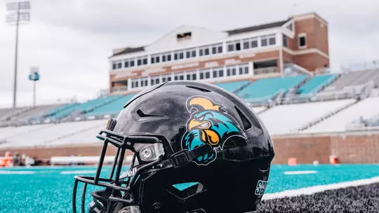 Coastal football black helmet 2025