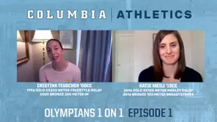 Columbia Olympians 1 on 1 - Katie Meili & Cristina Teuscher