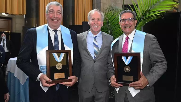 Acosta, Cornacchia Awarded University Alumni Medals