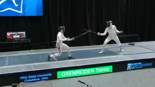 Highlight: FENCE | Oxenreider Clinches NCAA Finals Berth