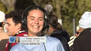 Interview: WSOC | Evelyn Javers and Coach Bartholomew Post Game vs Harvard