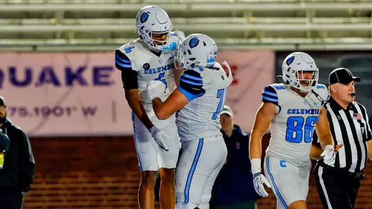 Bryce Coleman celebrates