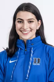 Duke Fencing Headshots at the Blue Devil Tower on October 29, 2020 at Durham, North Carolina.