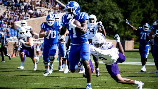 Waters Reflects on Duke Football Journey
