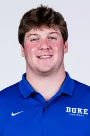 Duke football 2026 headshot for Cole Allen.