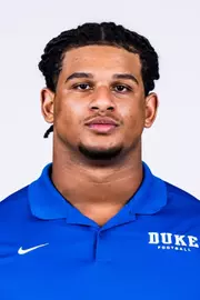 Duke football 2026 headshot for Tony Boggs.