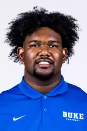 Duke football 2026 headshot for Daniel Boyd.
