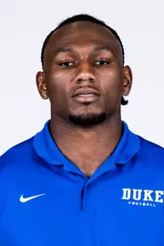 Duke football 2026 headshot for Derrick Brown Jr.