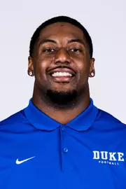 Duke football 2026 headshot for Jaylen Carl.