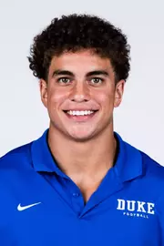 Duke football 2026 headshot for Cole Denson.