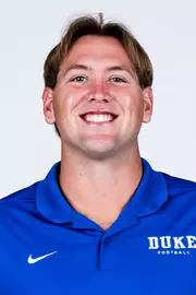 Duke football 2026 headshot for Walker Eget.