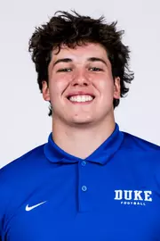 Duke football 2026 headshot for Jack Gaskins.
