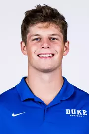 Duke football 2026 headshot for Bradley Gompers.