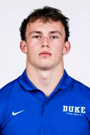 Duke football 2026 headshot for Tony Grimmer.