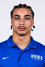 Duke football 2026 headshot for Kolbe Harmon.