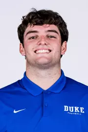 Duke football 2026 headshot for Kai Jacobowitz.