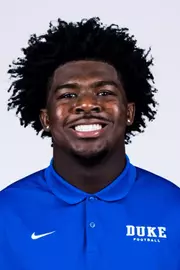 Duke football 2026 headshot for Bariate Kara.