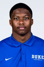 Duke football 2026 headshot for Kaleb Lanier.