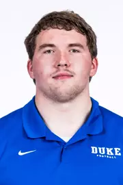 Duke football 2026 headshot for Jordan Larsen.