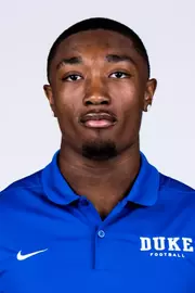 Duke football 2026 headshot for Tyshon Reed.