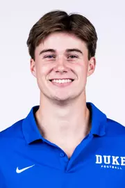 Duke football 2026 headshot for Kade Reynoldson.