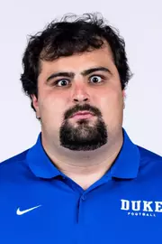 Duke football 2026 headshot for Micah Sahakian.