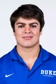 Duke football 2026 headshot for Cosme Salas.