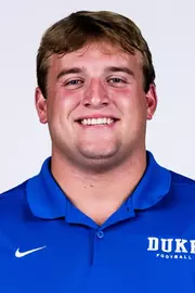 Duke football 2026 headshot for Bradley Smith.
