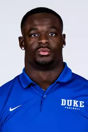 Duke football 2026 headshot for Kobe Smith.