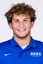 Duke football 2026 headshot for Asher Wasserman.