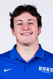 Duke football 2026 headshot for Brady Winter.