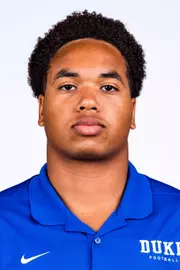 The 2026 Duke football headshot for kicker Mika Levy.