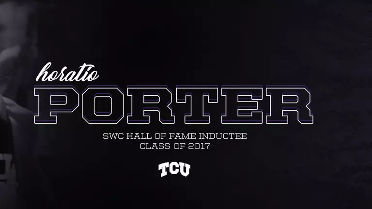 TCU Track Alum Porter Inducted to SWC Hall of Fame