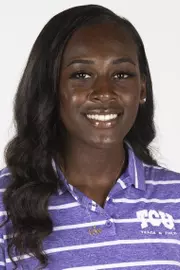 TCU Track and Field Kiana Banks photographed in Fort Worth, Texas on September 30, 2019. (Photo/Sharon Ellman)