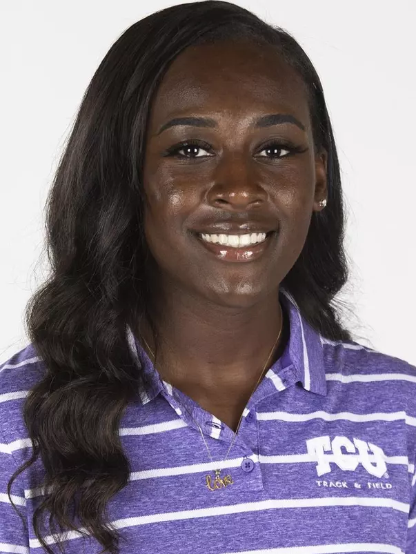 TCU Track and Field Kiana Banks photographed in Fort Worth, Texas on September 30, 2019. (Photo/Sharon Ellman)