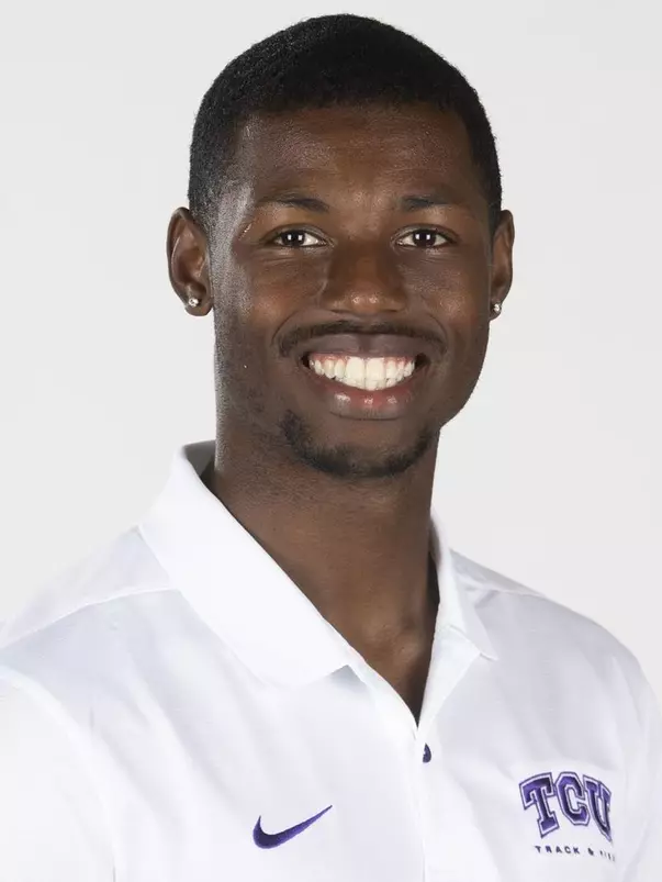 TCU Track and Field TJ Brcok photographed in Fort Worth, Texas on September 30, 2019. (Photo/Sharon Ellman)