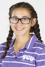 TCU Track and Field Mariah Castillo photographed in Fort Worth, Texas on September 30, 2019. (Photo/Sharon Ellman)