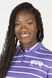 TCU Track and Field Kennedy Crawford photographed in Fort Worth, Texas on September 30, 2019. (Photo/Sharon Ellman)