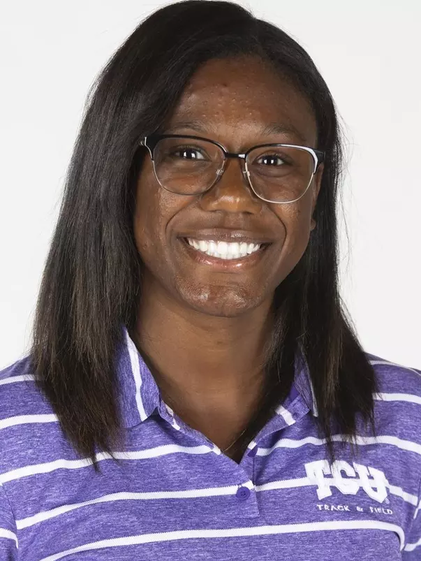 TCU Track and Field Asiah Fields photographed in Fort Worth, Texas on September 30, 2019. (Photo/Sharon Ellman)